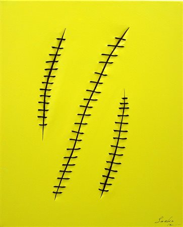 Luchipe 1956, Teramo (Te) - [Italia] senza titolo tecnica mista su tela 50x40...