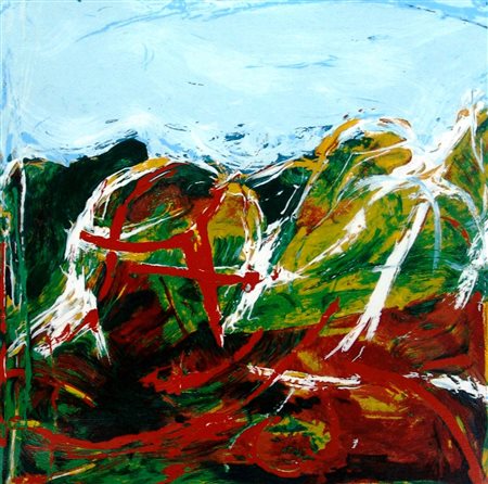 Mario Schifano 1934, Homs (Libia) - 1998, Roma (Rm) - [Italia] senza titolo...