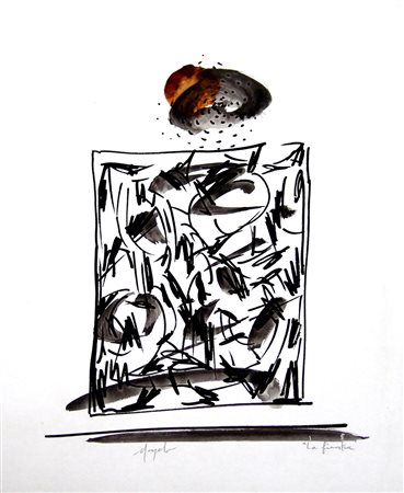 Sergio D'Angelo 1932, Milano (Mi) - [Italia] La finestra tecnica mista su...