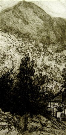 Silvestro Pistolesi 1943, Firenze (Fi) - [Italia] senza titolo acquaforte...