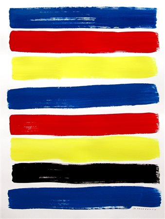 Jo Novecento 1956, Teramo (Te) - [Italia] senza titolo smalti su carta 70x50...