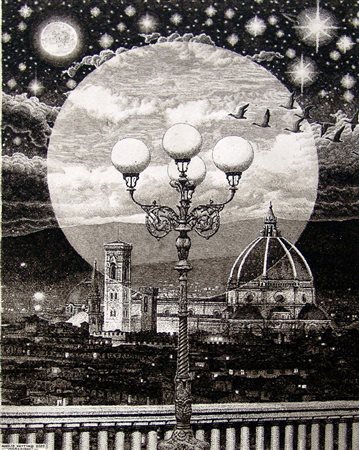 Aurelio Vattimo 1952, Cetraro (Cs) - [Italia] Migrazioni acquaforte 50x35 cm...