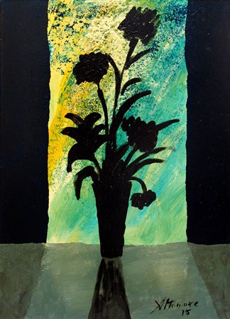 Sebastiano Altomare 1946, Avola (Sr) - [Italia] Controluce acrilico su tela...