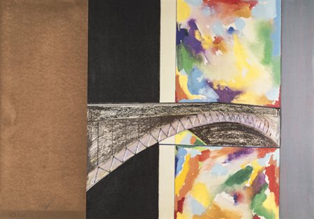 Renato Mambor, SENZA TITOLO Litografia, cm 69,3x48, Firma "Mambor", Tiratura...