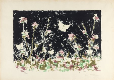 Ivan Mosca, SENZA TITOLO Tre litografie, cm 46,5x65,5 circa l'una, Firmate...