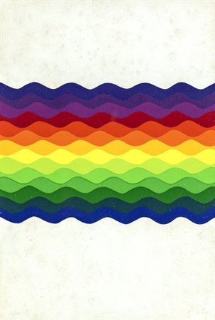 Julio Le Parc, Senza Titolo Serigrafia, cm 35x25, Firmato e numerato "5/16 Le...