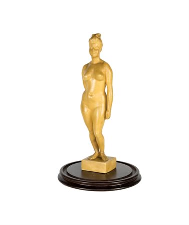 Francesco Messina, NUDO FEMMINILE Scultura in cera, cm 47x12,8x9, Firma sulla...