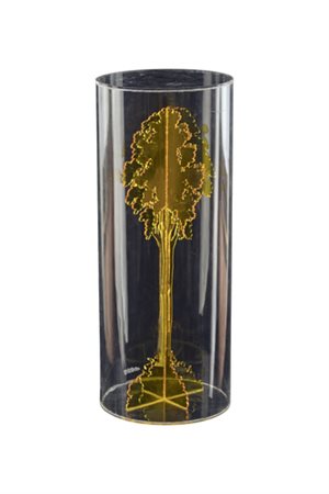 Gino Marotta, PALMA Scultura in metacrilate, altezza cm 45, firma incisa su...