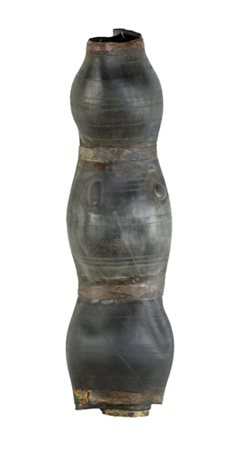 Paolo Canevari, SENZA TITOLO Scultura in gomma di camera d'aria, cm...