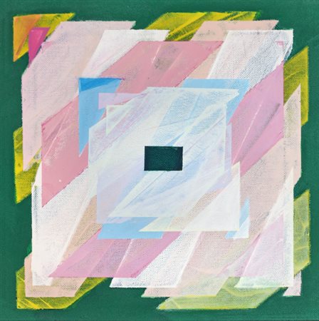 Paolo D'Orazio, MAR DI NOVAGLIE Acrilico su tela, cm 30x30Firma, data e...