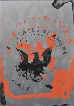 Franco Angeli Senza titolo;Litografia a col., 69 x 49 cm Firma e numerazione...