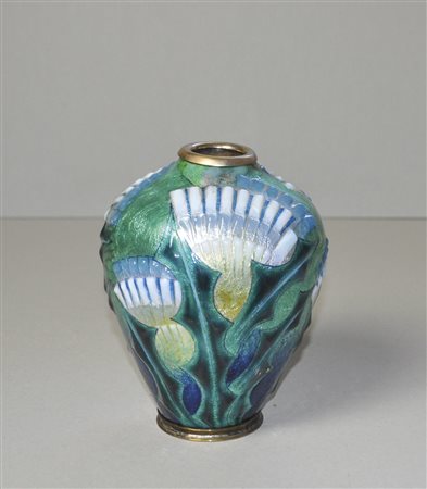 Camille Faure (Perigueux 1872 - *) Vase mit abstraktem Dekor, um...
