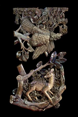 Piero Melandri (Faenza 1885 - 1976) Skulptur, 50er-Jahre;Majolika, Hochglanz,...