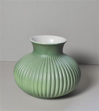 Manufaktur/Manifattura Richard Ginori San Cristoforo Vaso;Ceramica col verde,...