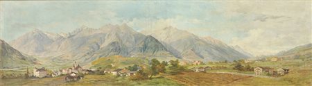 Josef Büche ( Wien/Vienna 1848 – Meran/Merano 1917) Panorama des...