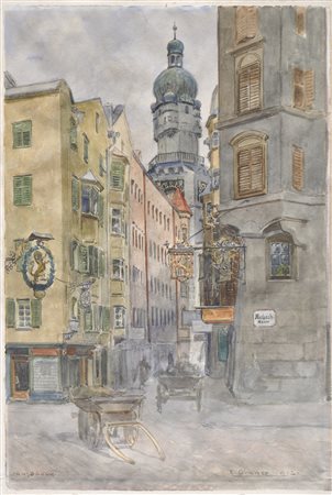 Ernst Graner (Werdau, Sachsen 1865 – Wien/Vienna 1943) Motiv aus der...