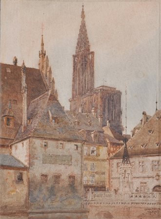 Gustave Krafft (Straßburg/Strassburgo 1861 – 1927)...