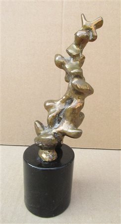 Claudio Trevi (1928 -1987) Figuren;Bronze, Höhe 23 cm, Marmorsockel