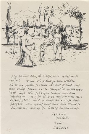 Max Weiler (Absam, Hall in Tirol 1910 – Wien/Vienna 2001) Ballspiel, um...