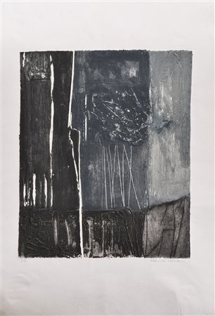 Rina Riva Ohne Titel, 1985;Neue grafische Techniken, 31,7 x 26 cm Signiert...