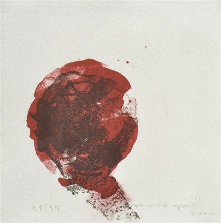 Peter Krawagna Ohne Titel, 2002;Lithografie, 20 x 20 cm, gerahmt...