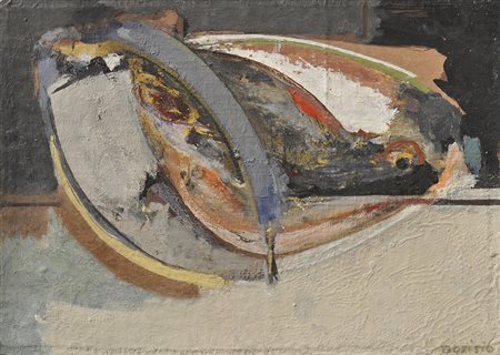 Robert Bosisio Stillleben, 1993/96;Öl u. Tempera auf Holz, 30 x 42 cm,...