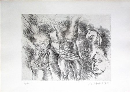 Augusto Murer (Falcade 1922 – Padua/Padova 1985) Studie zu...