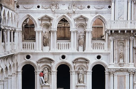 FULVIO ROITER (1926 - 2016) Palazzo Ducale, Venezia, anni 1990 Vintage...