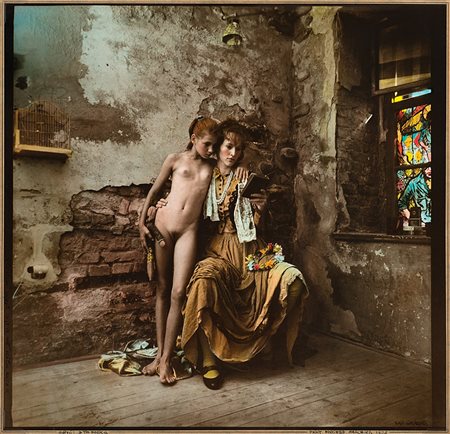 JAN SAUDEK (1935) The book, 1993 Stampa vintage alla gelatina ai sali...