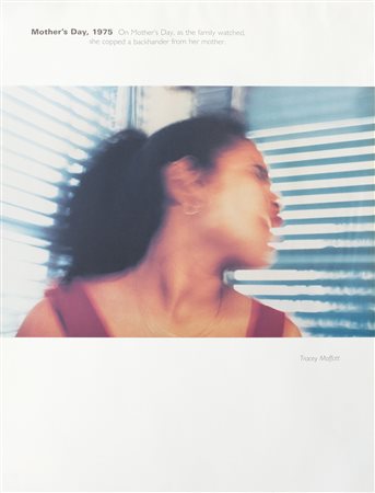 TRACEY MOFFATT (1960) Mothers Day, dalla serie 'Scarred for Life', 1975...