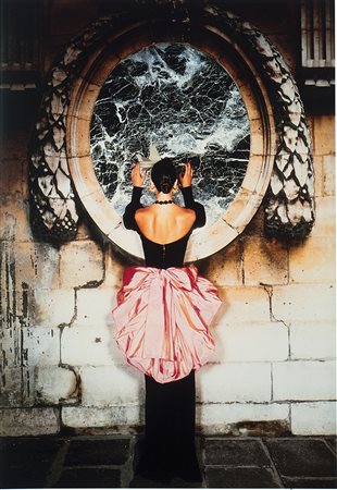 ANTONIO GUCCIONE (1947) Yves Saint Laurent, 1982 Vintage C-Print 50,6 x 41,2...