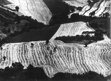 MARIO GIACOMELLI (1925 - 2000) Storie di terra, 1965 Stampa alla gelatina ai...