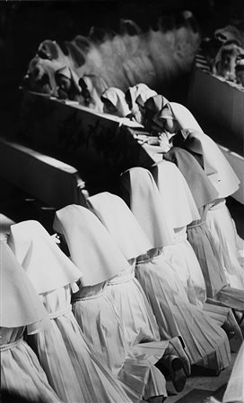 UMBERTO REGGIANI (1914 - 1968) Prima comunione, anni 1960 Stampa vintage alla...