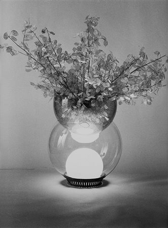 ALDO BALLO (1928 - 1994) Lampada 'GIOVA' - Seggiolina 'K.1340' - Sedile...