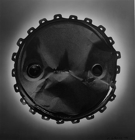 ENRICO CATTANEO (1933) Maschere, 1986 Stampa vintage alla gelatina ai sali...