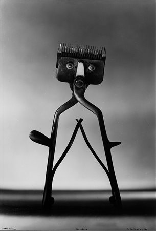 ENRICO CATTANEO (1933) Guerriero, 1981 Stampa vintage alla gelatina ai sali...