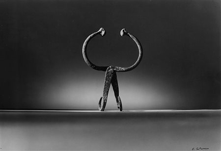 ENRICO CATTANEO (1933) Totem, 1984 Stampa vintage alla gelatina ai sali...