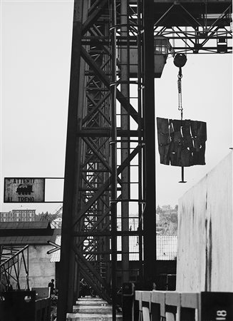 UGO MULAS (1928 - 1973) 'Colloquio col vento' Consagra, Italsider, Savona,...