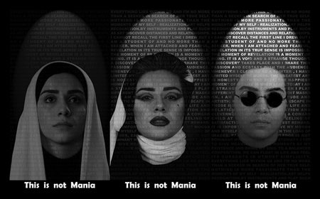 MANIA AKBARI (1974) This is not Mania, 2007 Fotografia emulsionata su tela...