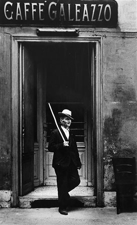 RENZO MURATORI (1927 - 1992) L'habituŽ, anni 1960 Stampa vintage alla...