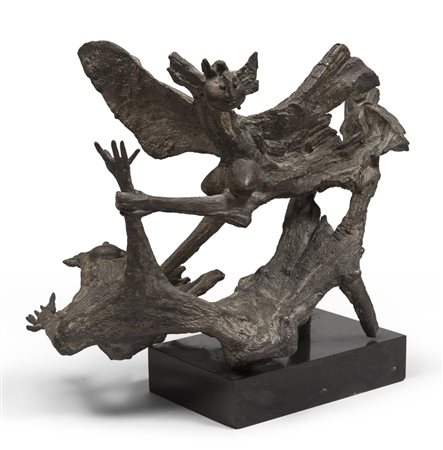 MARCELLO MASCHERINI (Udine 1906 - Padova 1983) Arpia, anni '60 Scultura in...