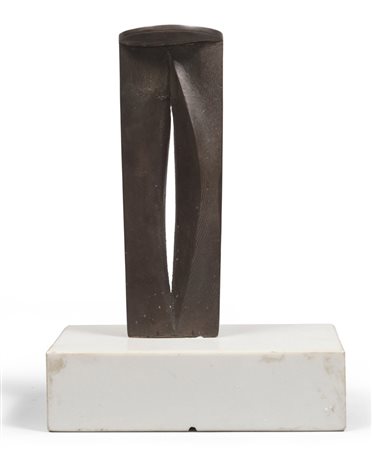 BRUNO LIBERATORE (Penne 1947) Senza titolo, 1980 Scultura in bronzo su base...