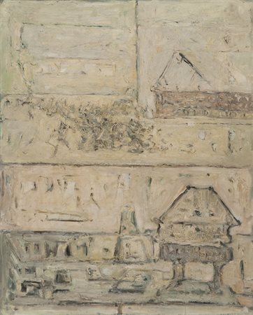 GIOVANNI STRADONE (Nola 1911 - Roma 1981) La rivolta. La tomba Olio su...