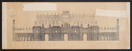 ARMANDO BRASINI (Roma 1879 -1965) Stadio Palestra Italia per San Paolo del...