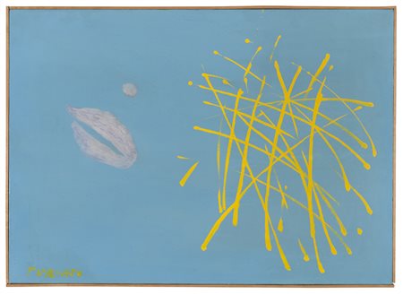 GIULIO TURCATO (Mantova 1912 - Roma 1995) Senza titolo, 1963 Olio su tela,...