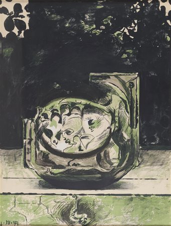GRAHAM VIVIAN SUTHERLAND (Londra 1903 - Mentone 1980) The Rock I, 1971...