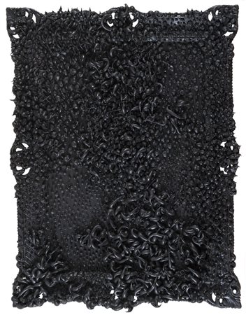 FLAVIO T. PETRICCA (Roma 1985) Senza titolo, 2016 Silicone su multistrato,...