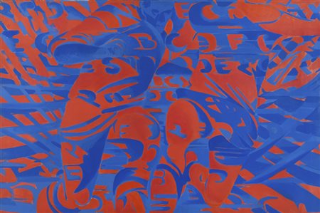 TITINA MASELLI (Roma 1924 - 2005) Stadio III, 1978 Acrilico su tela, cm. 130...