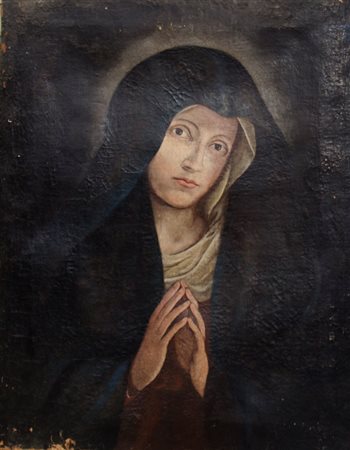 Maestro del XIX secolo "Maddalena" cm. 68x52 - olio su tela