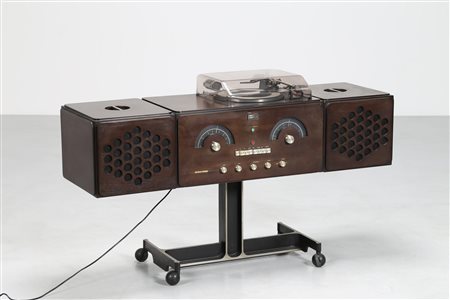 ACHILLE & PIERGIACOMO CASTIGLIONI (1918 - 2002) Radio stereo giradischi in...